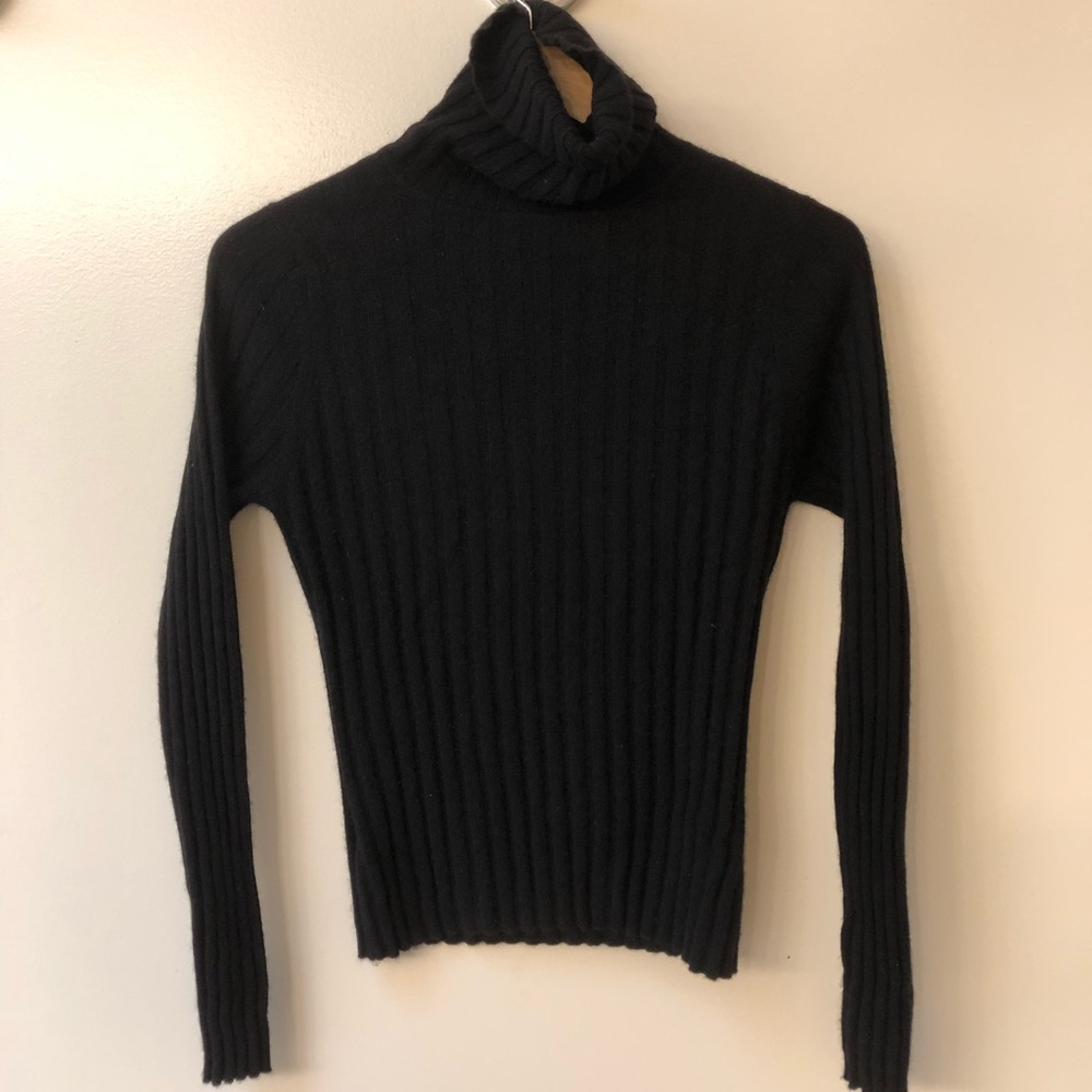 Black Cashmere Turtleneck - Great condition